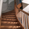 Viertel gewendelte Treppe